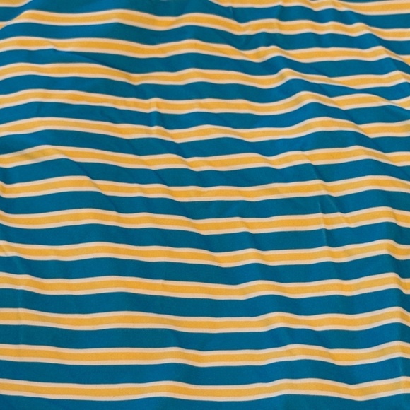 New! Dippin' Daisy's Haven Blue Yellow Striped Cheeky Bikini Bottom 31472 - Picture 9 of 14